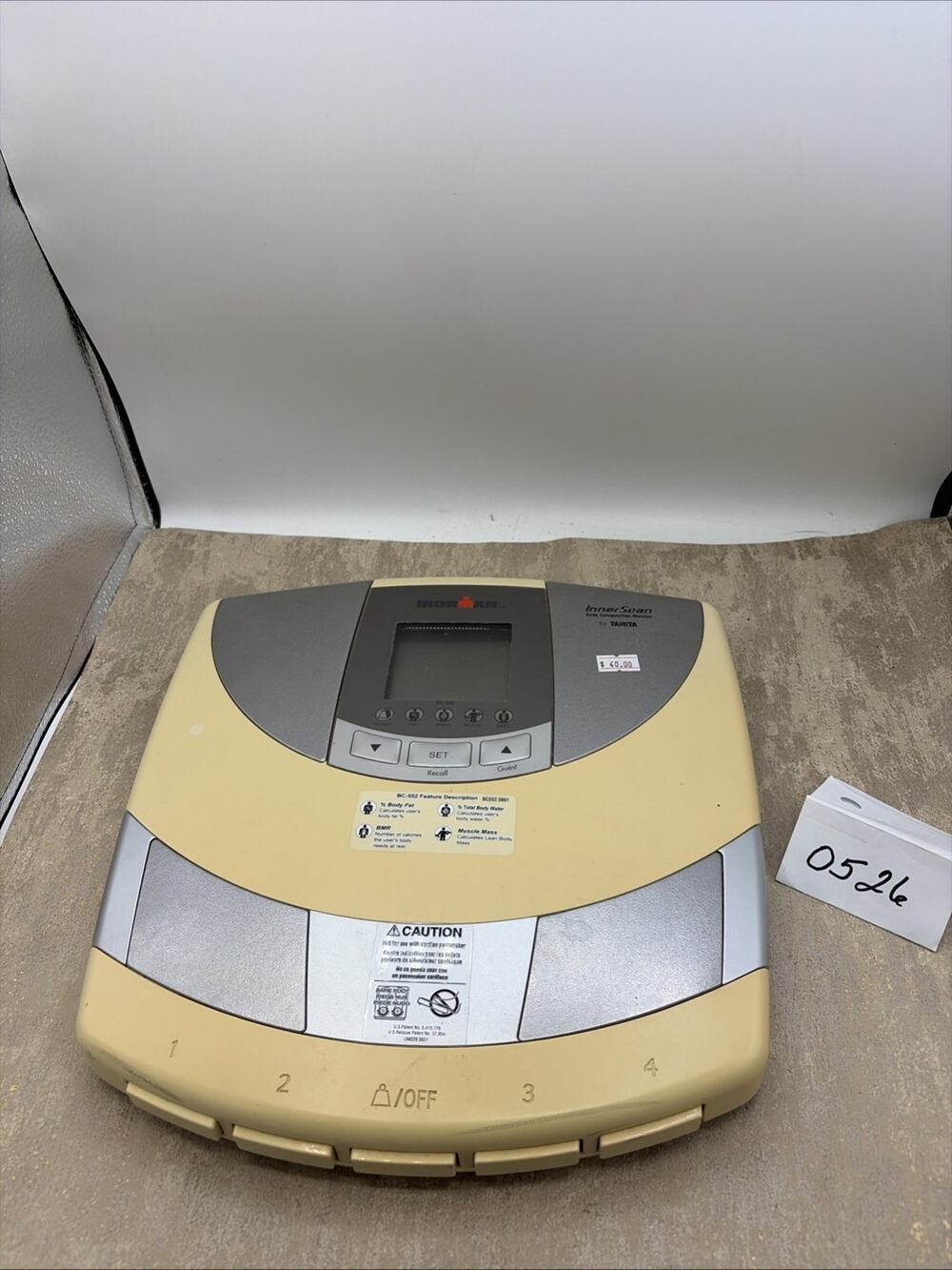 Ironman Inner Scan Scales By Tanita